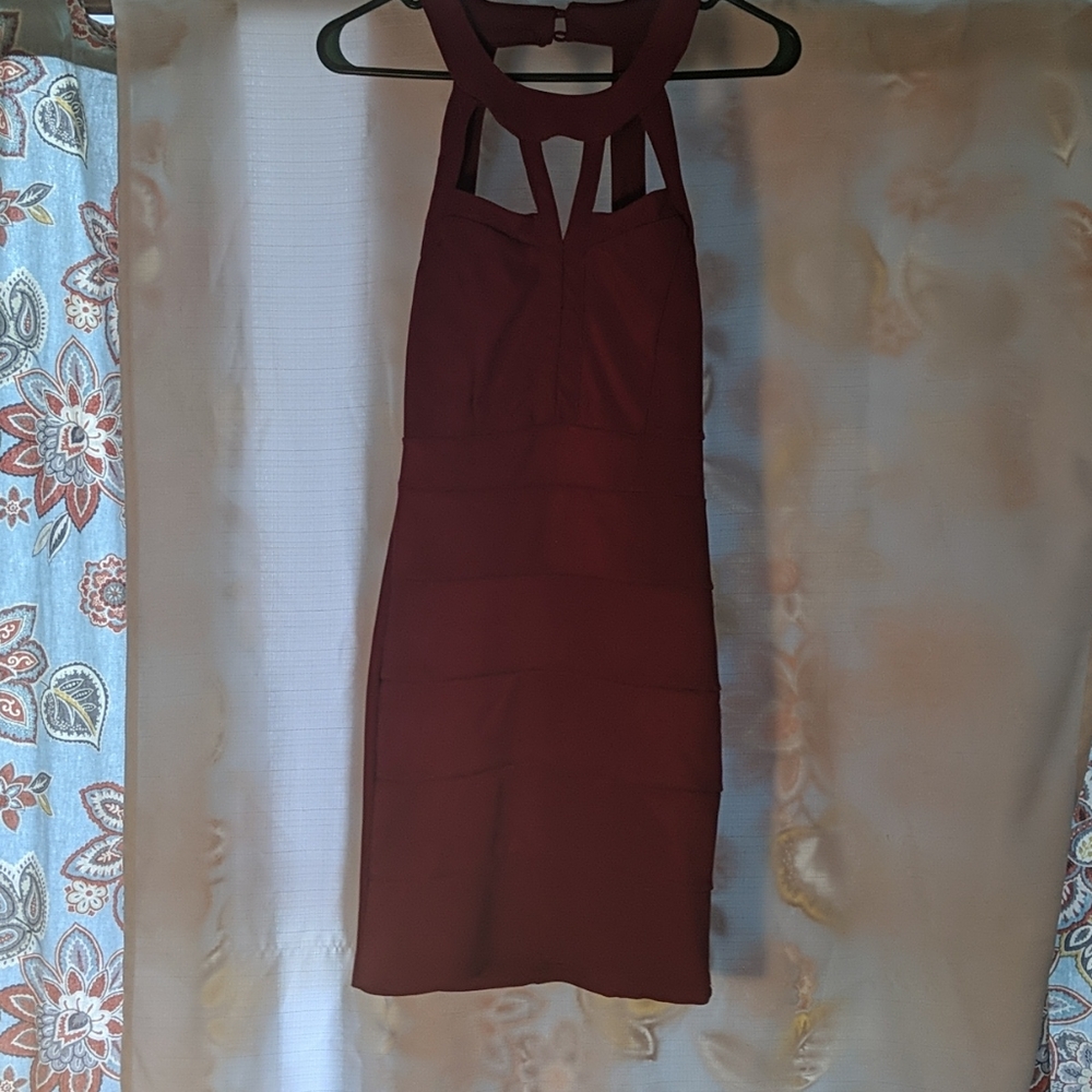Red dress